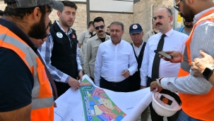 Vali Şıldak, Eyyübiye Toki Deprem Konutlarını İnceledi