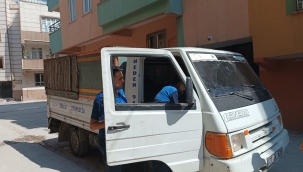 Vatandaşları rahatsız eden seyyar satıcıların cihazlarına el konuldu