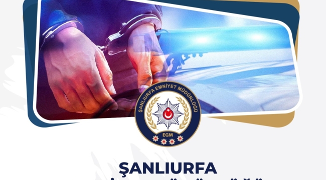 Viranşehir'de çeşitli suçlardan aranan 2 şahıs yakalandı