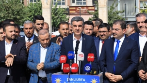 AK Parti Şanlıurfa İl Başkanı Günbegi'den İsrail'e sert tepki