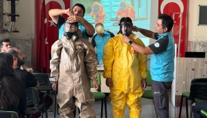 Akçakale Devlet Hastanesi personeline KBRN farkındalık eğitimi verildi
