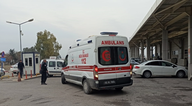 Akçakale yolunda kaza, 1 yaralı