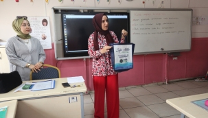 Eyyübiye'nin Sıfır Atık Toplama Aracı Okullarda