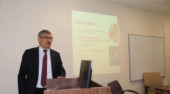 Prof. Dr Uzunköy: "Meme kanseri önlenebilir ve tedavi edilebilir bir hastalıktır"