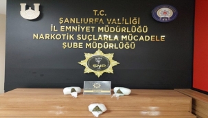 Şanlıurfa'da 13 kilo 550 gram skunk maddesi ele geçirildi
