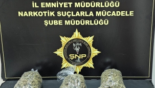 Şanlıurfa'da 2 kilo 950 gram skunk maddesi ele geçirildi