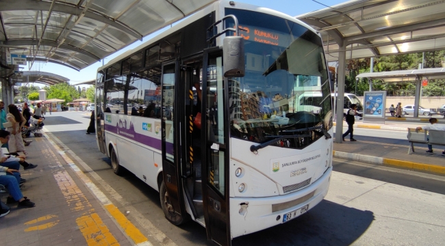 Şanlıurfa'da 29 Ekim'de toplu taşıma ücretsiz