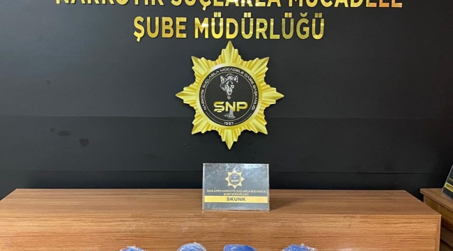 Şanlıurfa'da uyuşturucu operasyonu,3 gözaltı