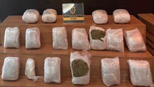 Şanlıurfa'da uyuşturucuyla operasyonu! 2 gözaltı