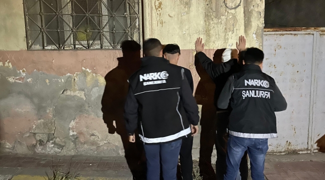 Şanlıurfa'da uyuşturucuyla operasyonu!