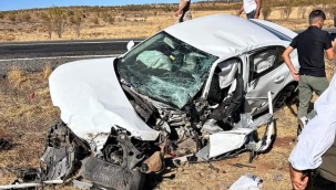 Viranşehir'de Tır ile otomobil çarpıştı, 1 yaralı