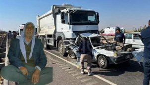 Viranşehir yolunda baba öldü oğlu ağır yaralı