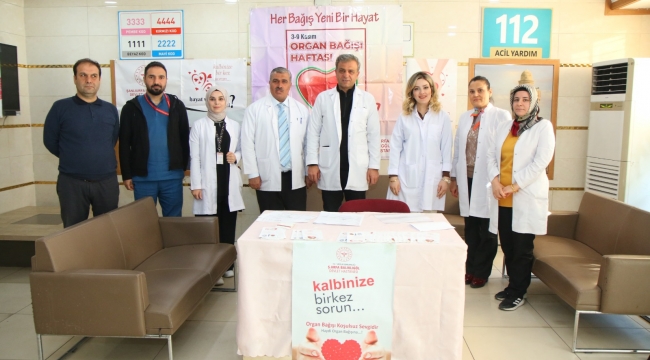 Balıklıgöl Devlet Hastanesi'nden Organ Bağışı Haftası İçin Farkındalık Çalışmaları