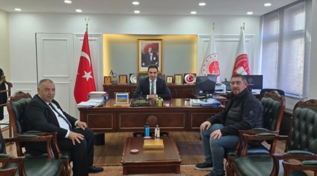 BİK Üyesi Gülebak'tan Başsavcı Özkan'a Ziyaret