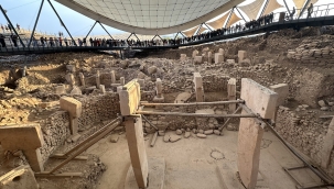 Göbeklitepe'de turist yoğunluğu