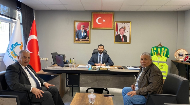 Gülebak ve Yıldırım'dan Başkan yardımcısı Altun'u ziyaret etti