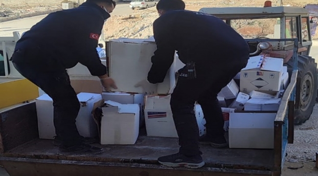 Haliliye'de 2 ton sahte zirai ilaç ele geçti