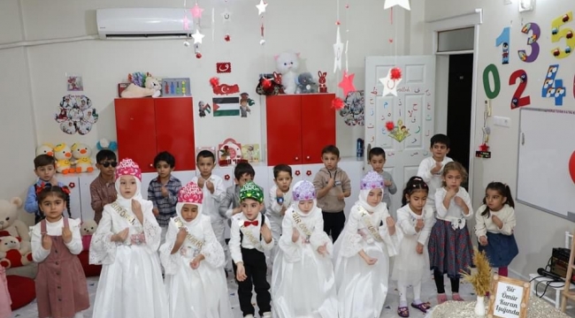 Minik Öğrenciler Kur'an Okumaya Geçtiler