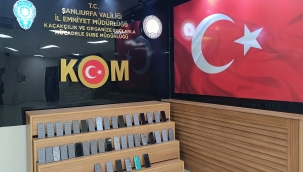 Şanlıurfa'da 450 Bin TL'lik Kaçak Telefon Operasyonu