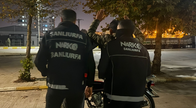 Şanlıurfa'da bir haftalık uyuşturucu bilançosu açıklandı! 3 tutuklama