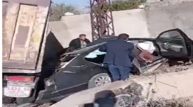 Şanlıurfa'da feci kaza: 1 ölü, 3 yaralı
