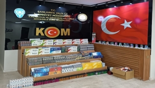 Şanlıurfa'da kaçakçılık operasyonu: 8 gözaltı