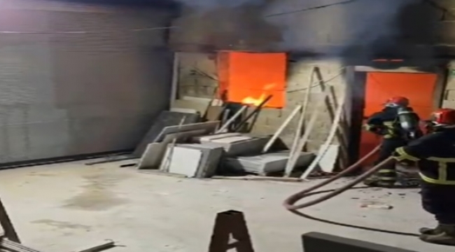 Şanlıurfa'da korkutan yangın