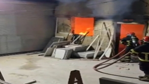 Şanlıurfa'da korkutan yangın