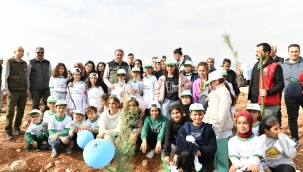 Şanlıurfa'da milli ağaçlandırma günü etkinliği 