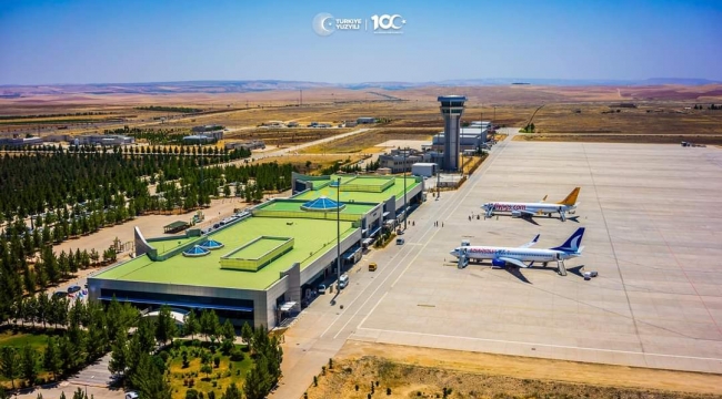 Şanlıurfa'da on ayda 759 bin kişi uçtu 