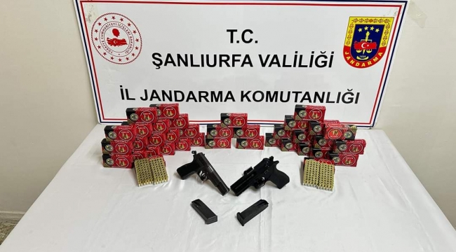 Şanlıurfa'da silah kaçakçılarına operasyonu, 7 gözaltı
