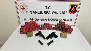 Şanlıurfa'da silah kaçakçılarına operasyonu, 7 gözaltı 
