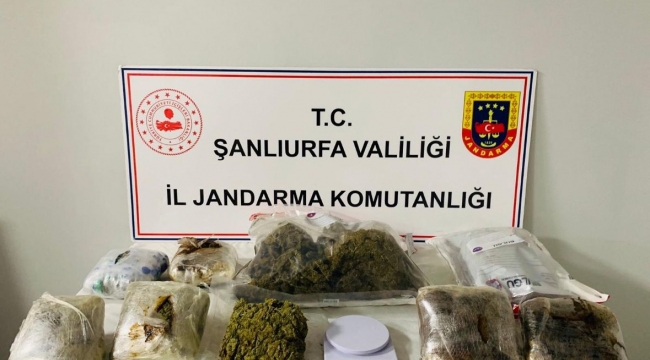 Şanlıurfa'da uyuşturucu operasyonu, 6 gözaltı