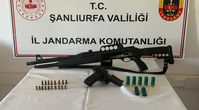 Şanlıurfa'nın 4 ilçesinde silah operasyonu 