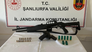 Şanlıurfa'nın 4 ilçesinde silah operasyonu 