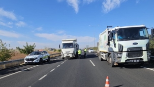 Şanlıurfa trafik denetimi! 259 araç veya sürücüye ceza!
