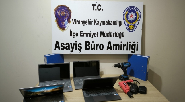 Viranşehir'de okuldaki hırsızlık şüphelisi tutuklandı