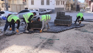 Ahmet Yesevi ve Süleymaniye'de Hummalı Üstyapı Çalışmaları 