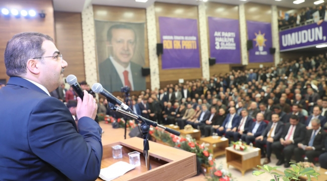 Başkan Canpolat: Haliliye, Her Zaman Ak Parti'nin Sancağını Göndere Çekti