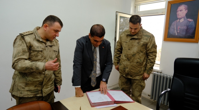 Birecik Kaymakamı Mustafa Gürbüz, Asayiş Kurumlarını Denetledi