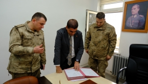 Birecik Kaymakamı Mustafa Gürbüz, Asayiş Kurumlarını Denetledi