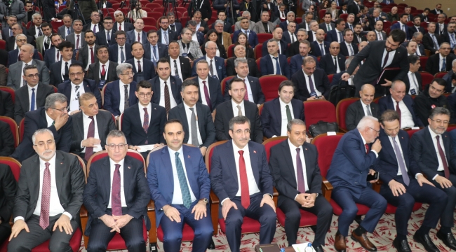 Cumhurbaşkanı Cevdet Yılmaz ve 6 Bakan Şanlıurfa'ya geldi