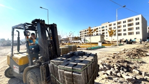 Eyyübiye sokakları yenileniyor