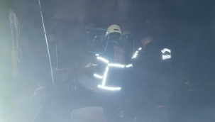 Haliliye'de korkutan yangın 