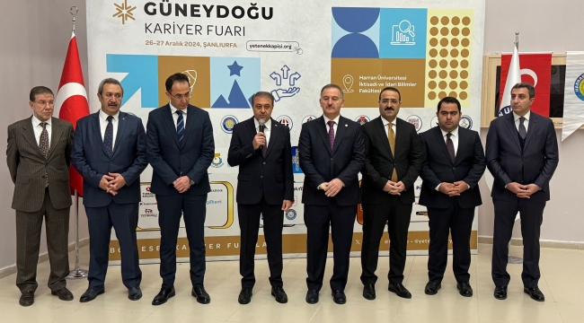 Harran Üniversitesi'nde Güneydoğu Kariyer Fuarı için lansman yapıldı!