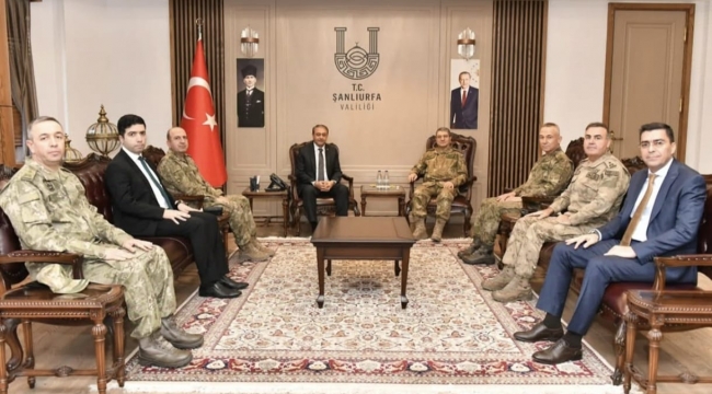 Kara Kuvvetleri Komutanı  Bayraktaroğlu Şanlıurfa'da 
