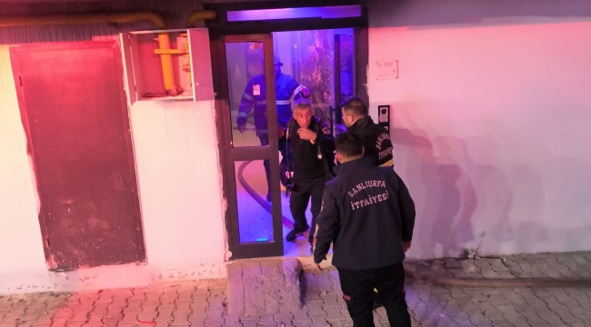 Karaköprü"de korkutan yangın