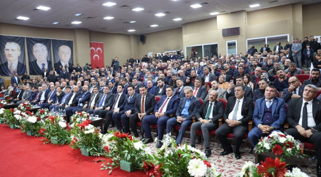 MHP Genel Başkan Yardımcısı Yaşar Yıldırım Şanlıurfa'da konuştu