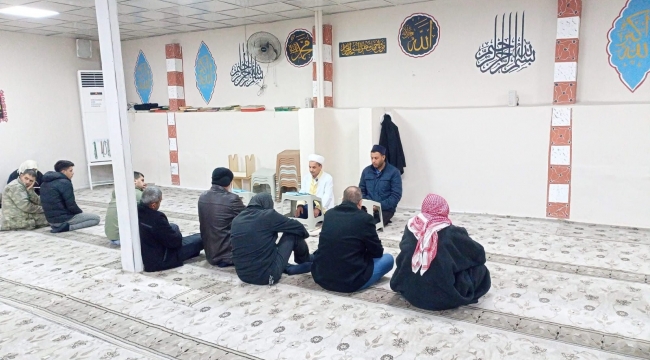 Sabah namazında buluştular