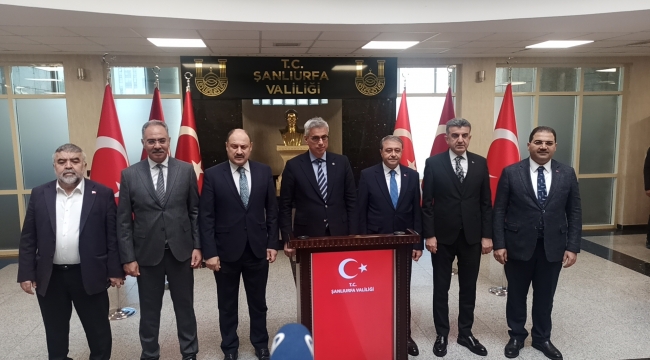 Sağlık Bakanı Kemal Memişoğlu Şanlıurfa'da